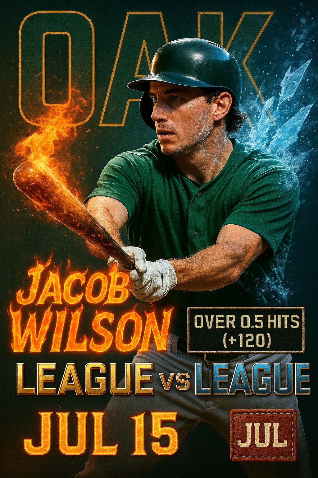 AI-generated detailed analysis visual for Jacob Wilson showing key statistics and insights