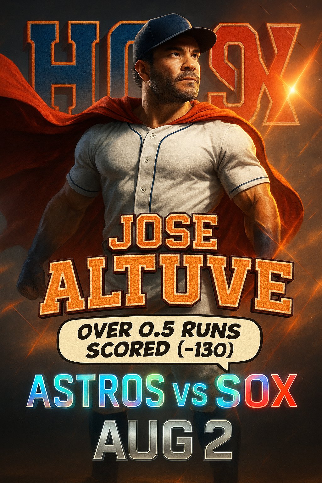 AI-generated detailed analysis visual for Jose Altuve showing key statistics and insights