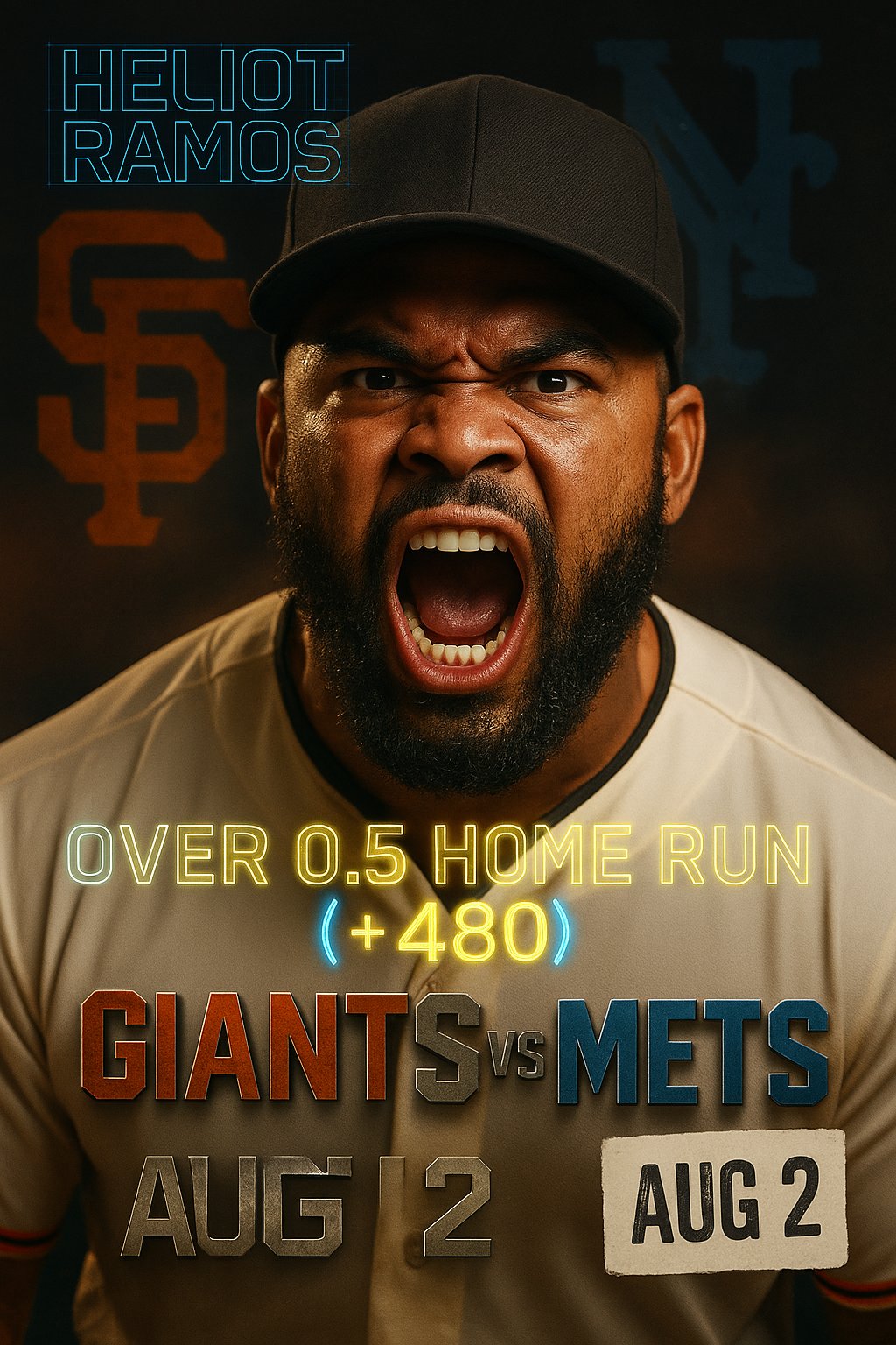 AI-generated detailed analysis visual for Heliot Ramos showing key statistics and insights