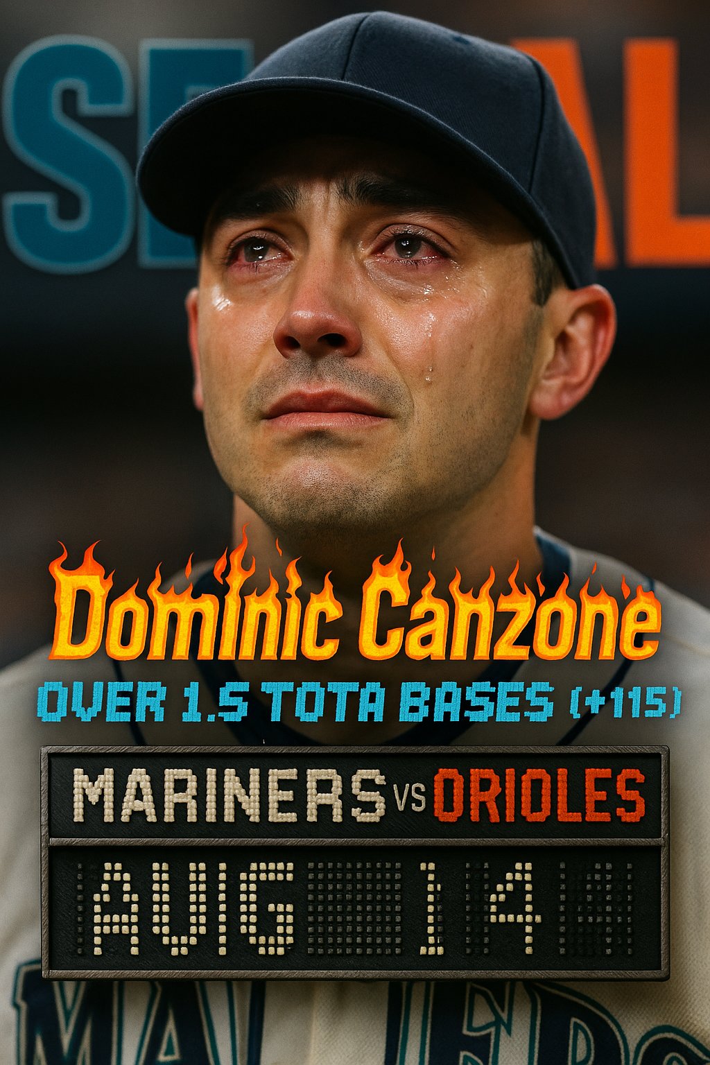 AI-generated detailed analysis visual for Dominic Canzone showing key statistics and insights