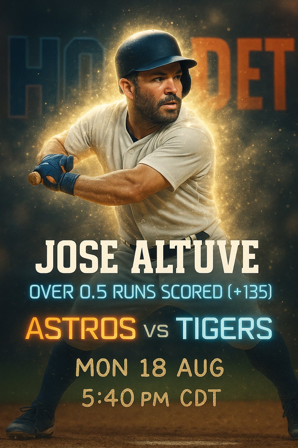 AI-generated detailed analysis visual for Jose Altuve showing key statistics and insights