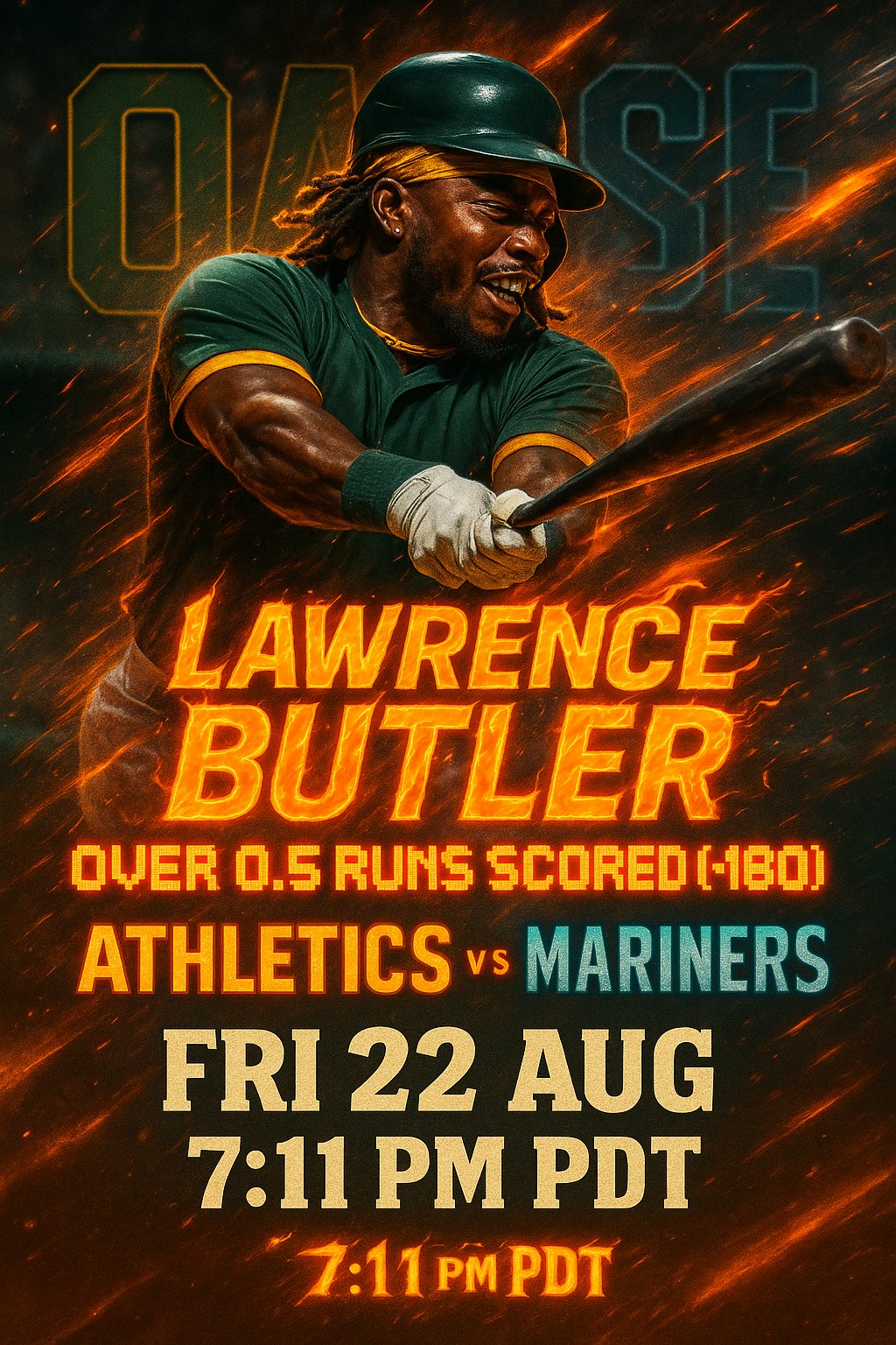 AI-generated detailed analysis visual for Lawrence Butler showing key statistics and insights