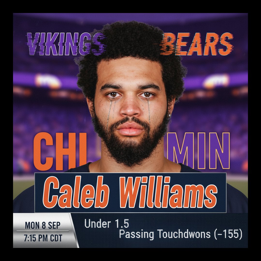 AI-generated detailed analysis visual for Caleb Williams showing key statistics and insights