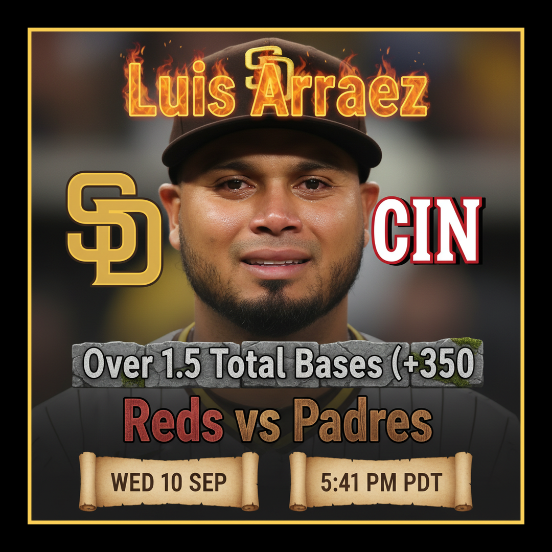 AI-generated detailed analysis visual for Luis Arraez showing key statistics and insights