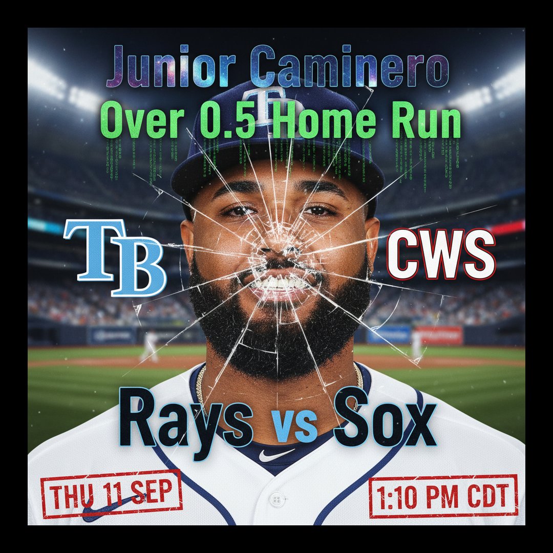 AI-generated detailed analysis visual for Junior Caminero showing key statistics and insights