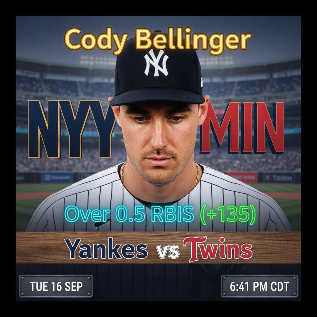 AI-generated detailed analysis visual for Cody Bellinger showing key statistics and insights