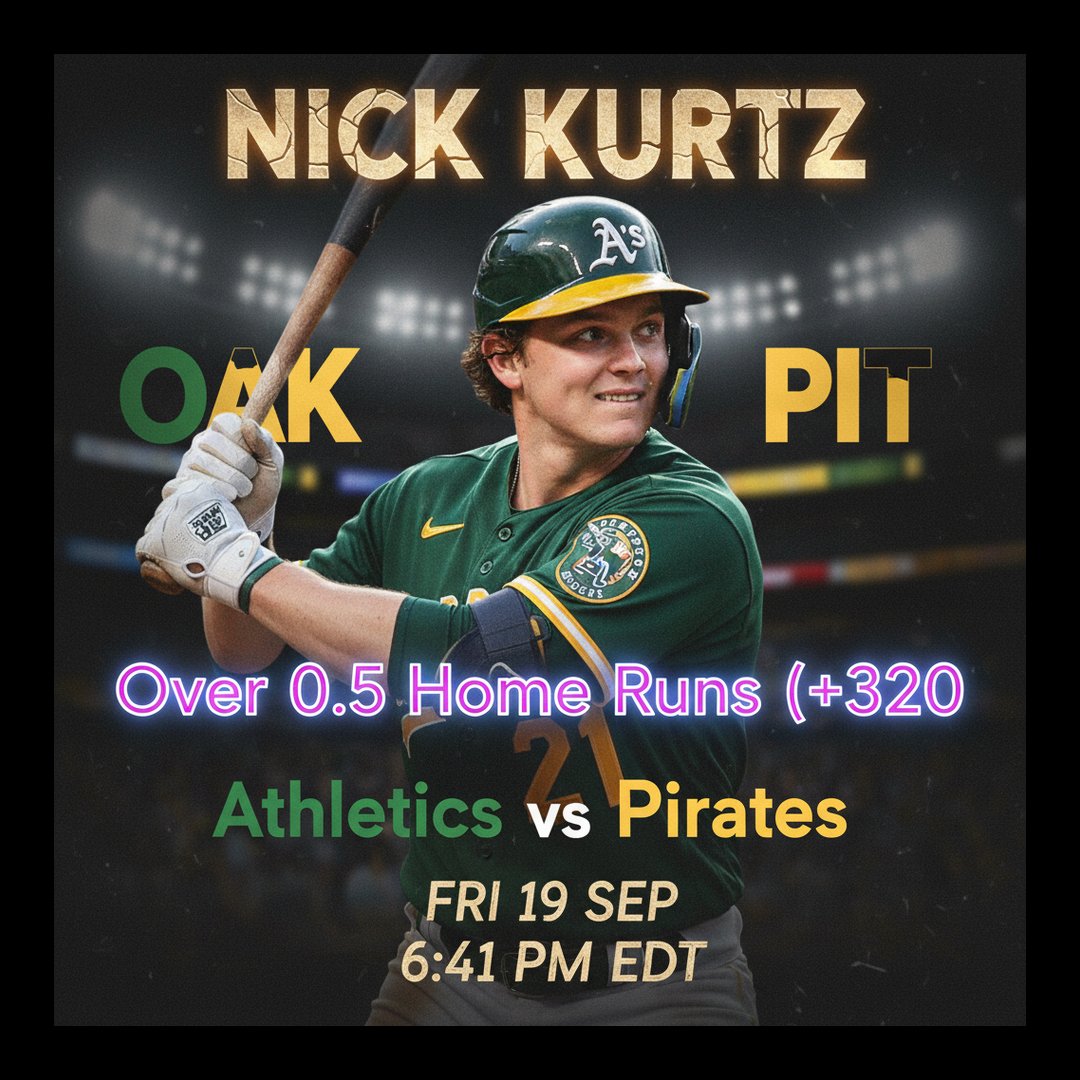 AI-generated detailed analysis visual for Nick Kurtz showing key statistics and insights