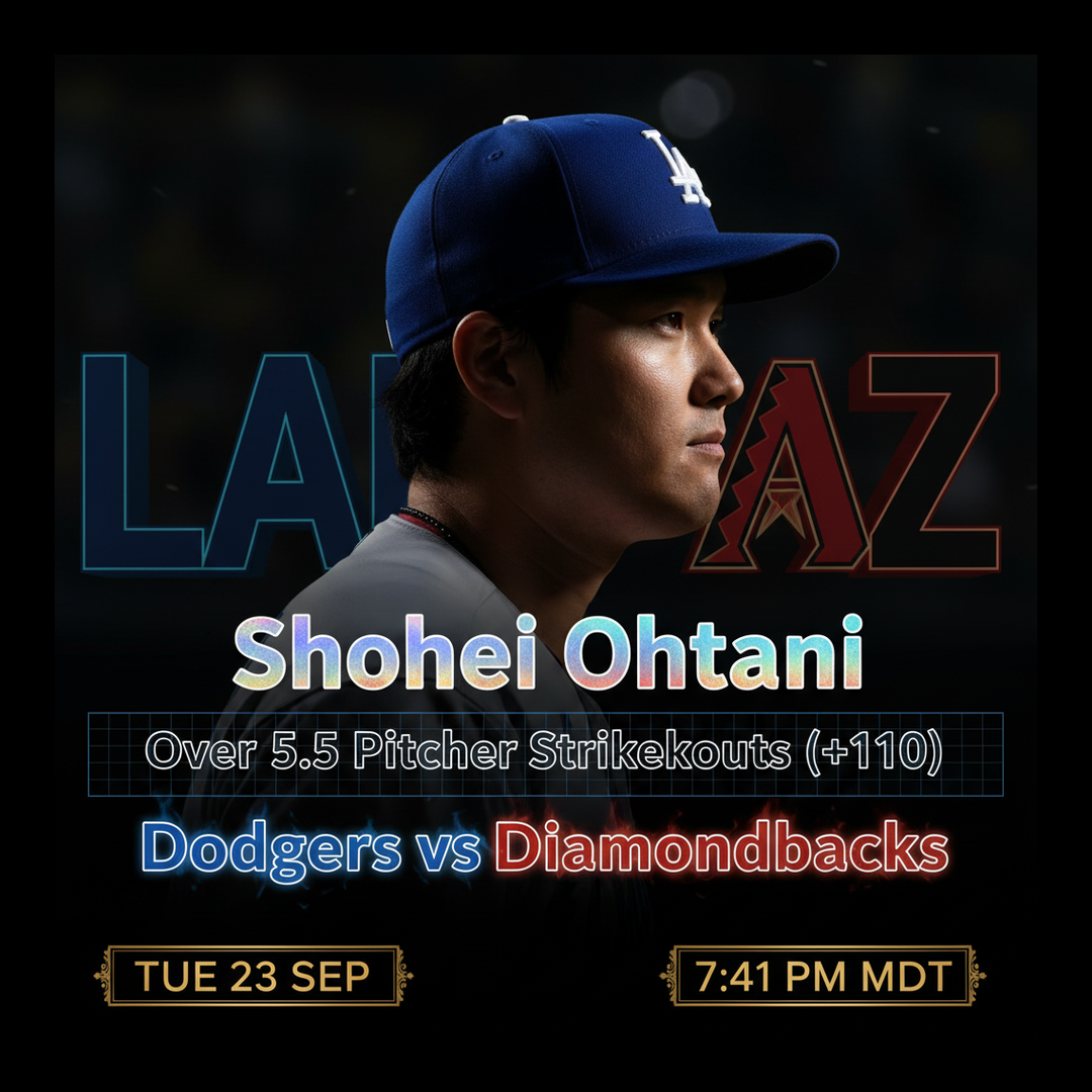 AI-generated detailed analysis visual for Shohei Ohtani showing key statistics and insights