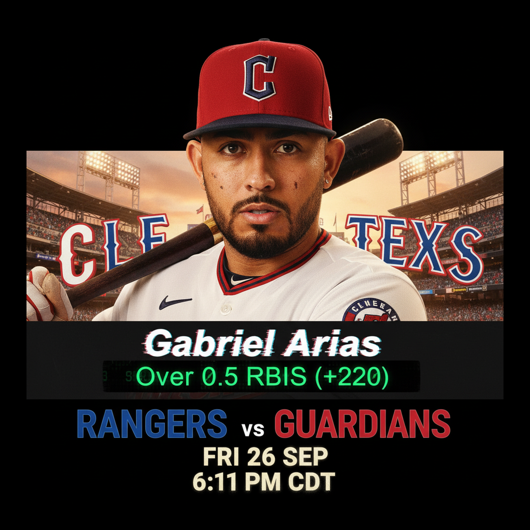 AI-generated detailed analysis visual for Gabriel Arias showing key statistics and insights