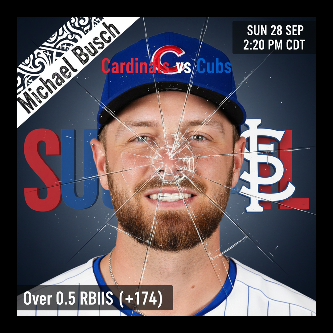 AI-generated detailed analysis visual for Michael Busch showing key statistics and insights