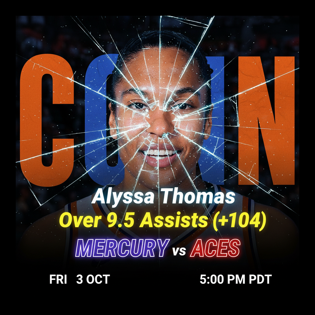 AI-generated detailed analysis visual for Alyssa Thomas showing key statistics and insights