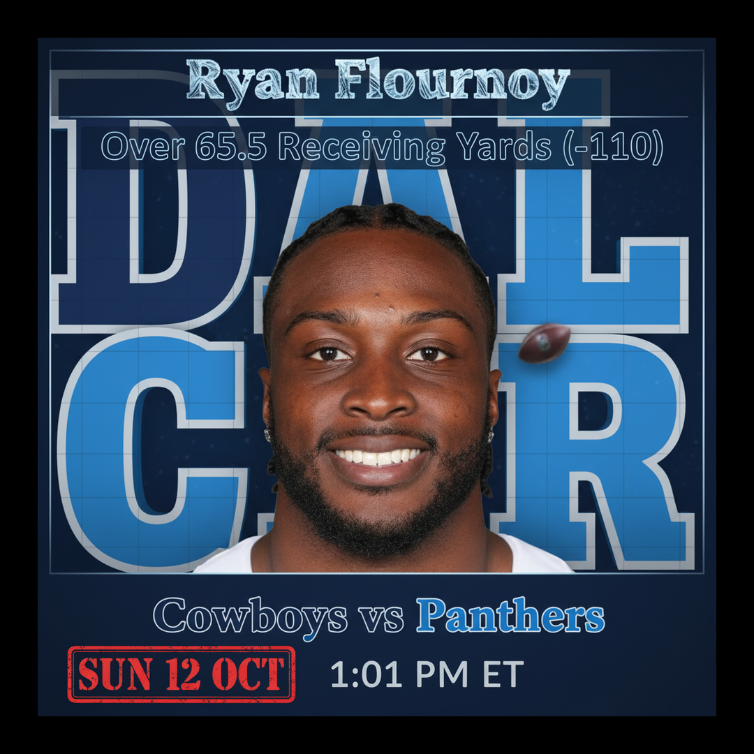 AI-generated detailed analysis visual for Ryan Flournoy showing key statistics and insights