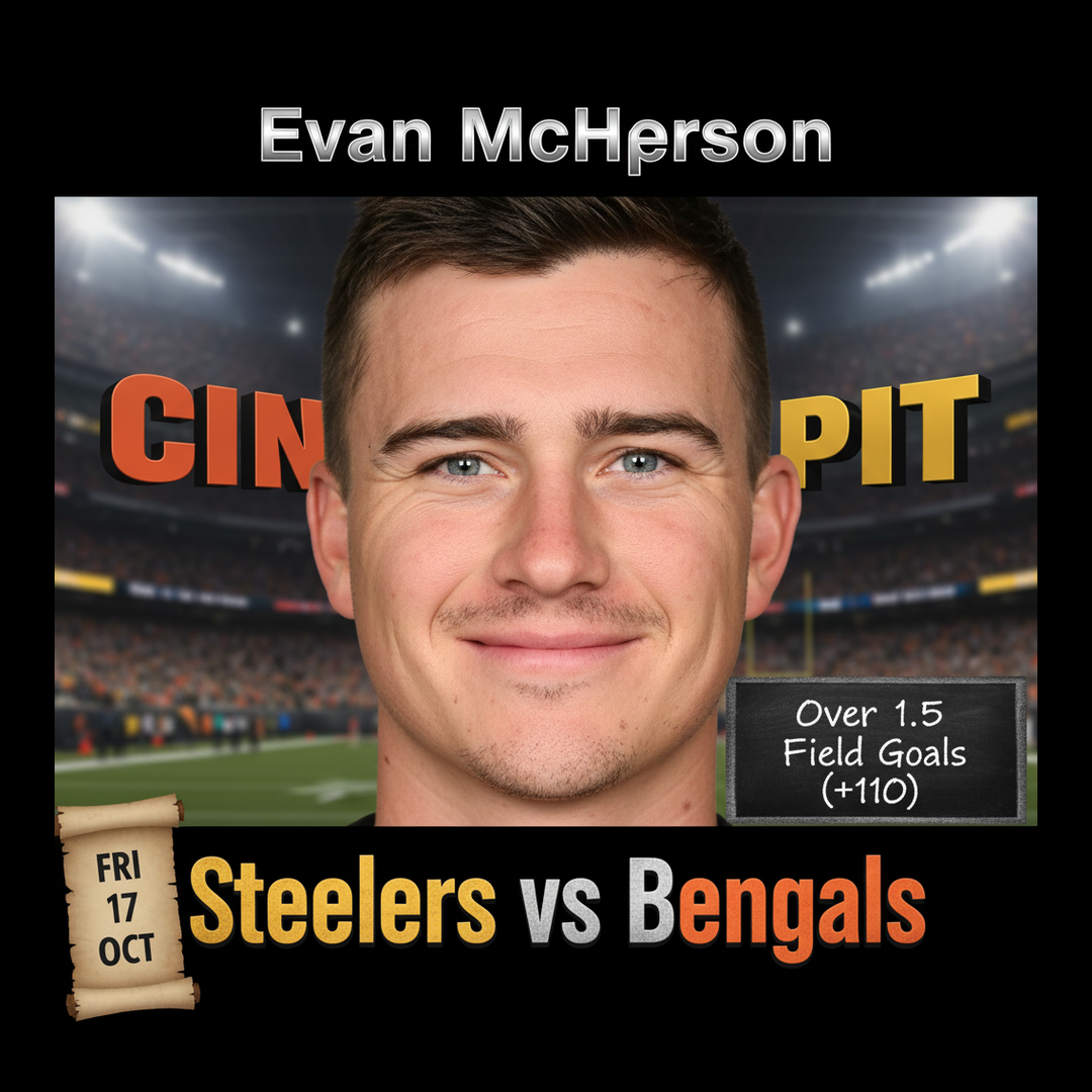 AI-generated detailed analysis visual for Evan McPherson showing key statistics and insights