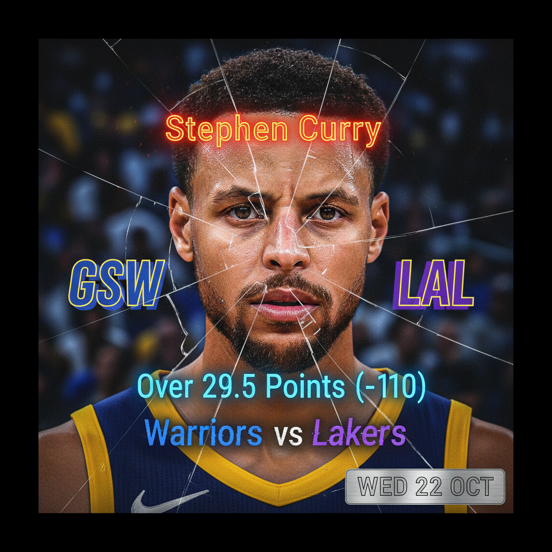 AI-generated detailed analysis visual for Stephen Curry showing key statistics and insights