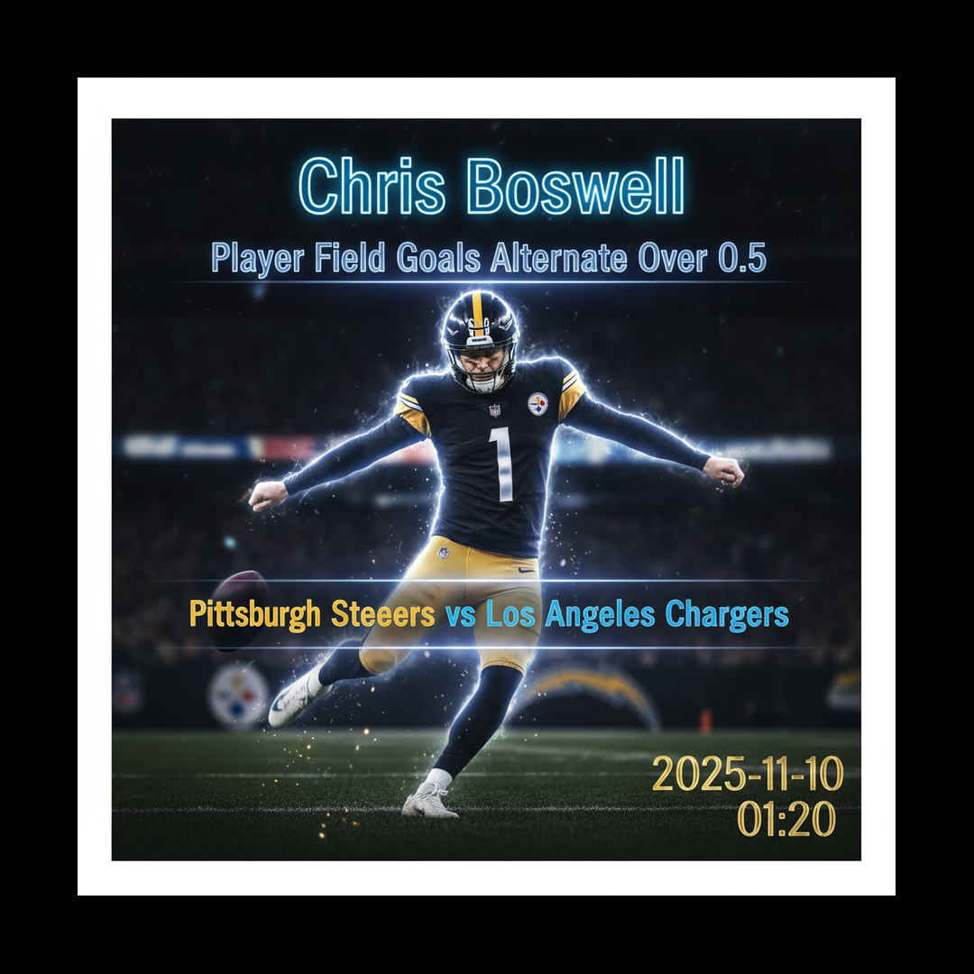 AI-generated detailed analysis visual for Chris Boswell showing key statistics and insights