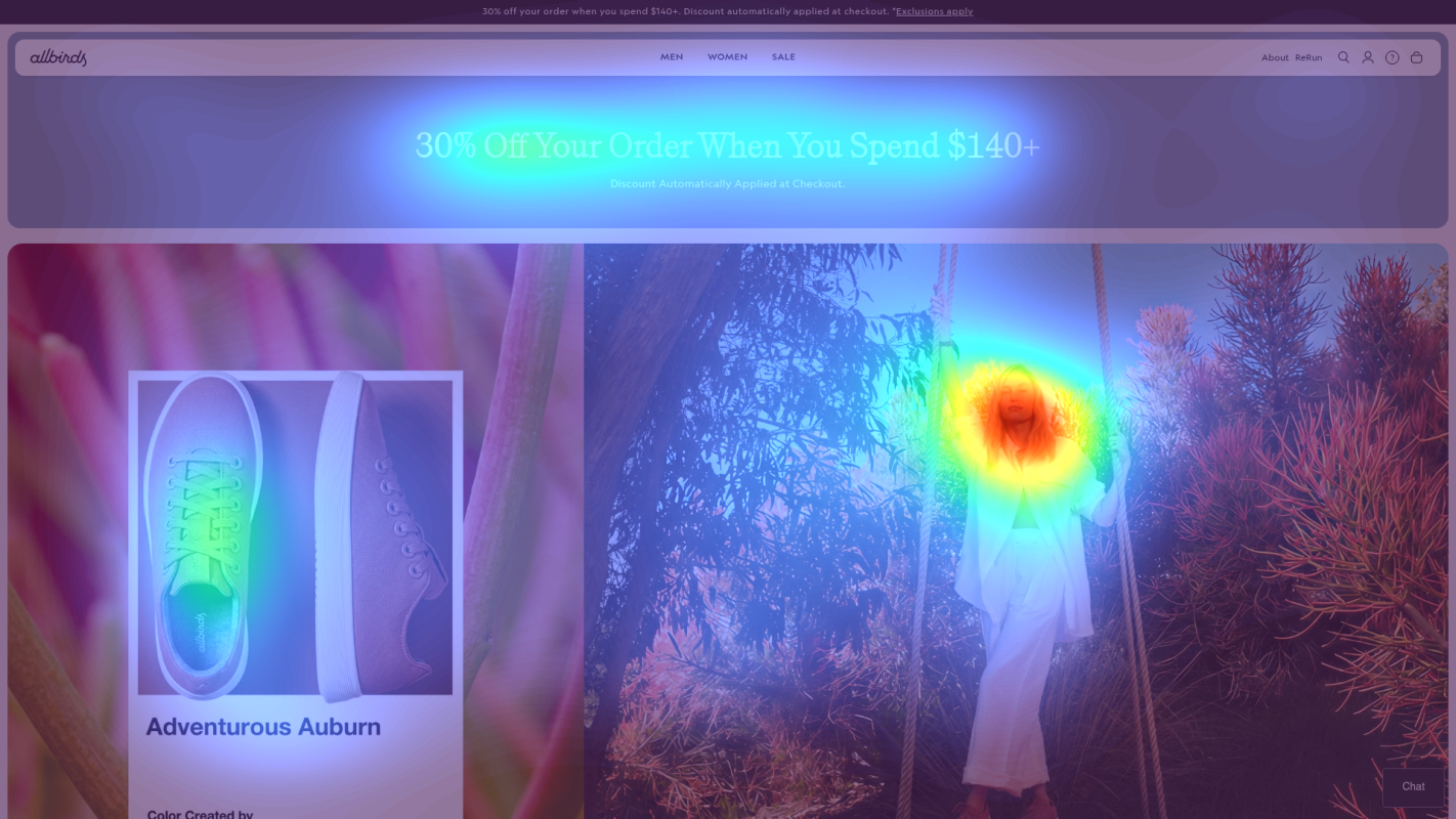 Attention heatmap section 1