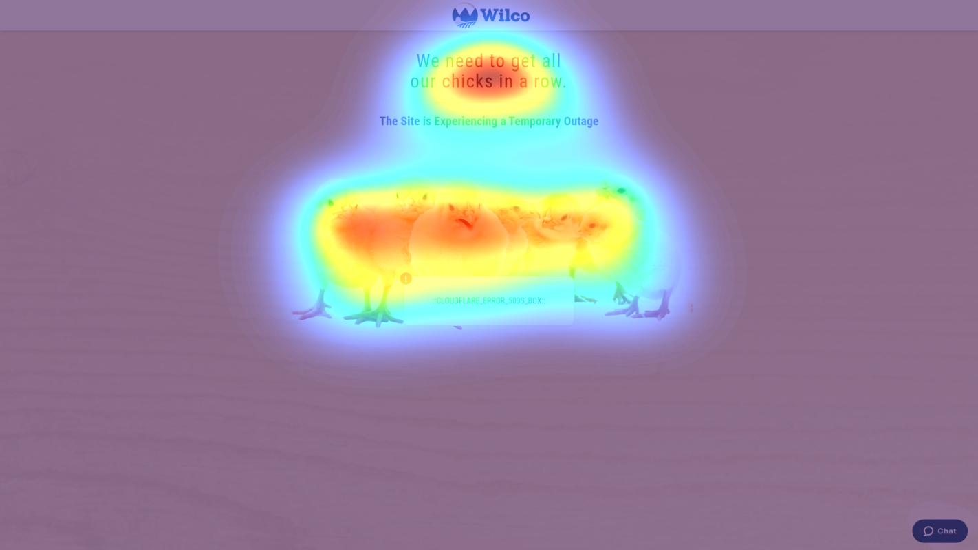 Attention heatmap section 3