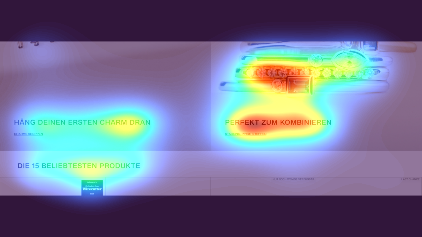 Attention heatmap section 2