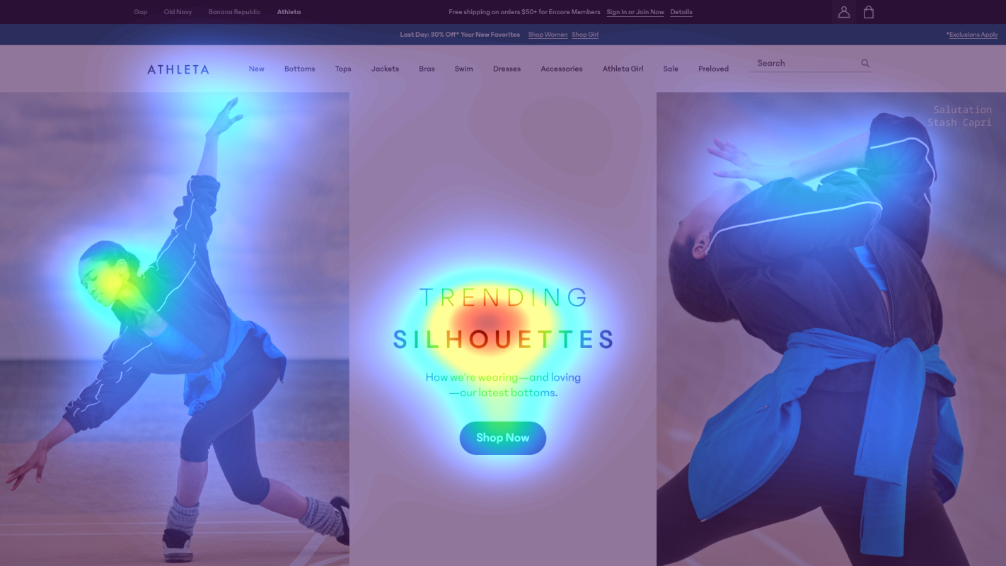 Attention heatmap section 1