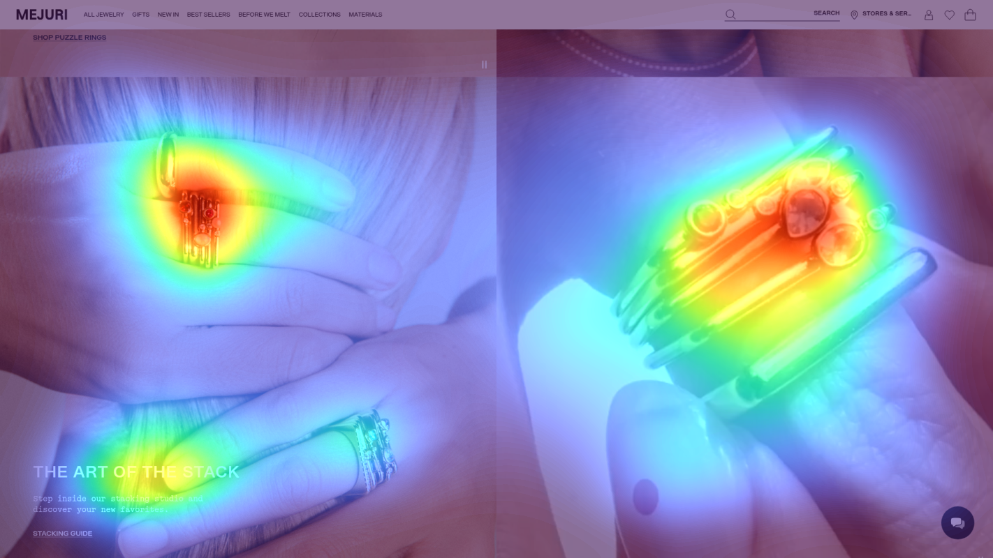 Attention heatmap section 2