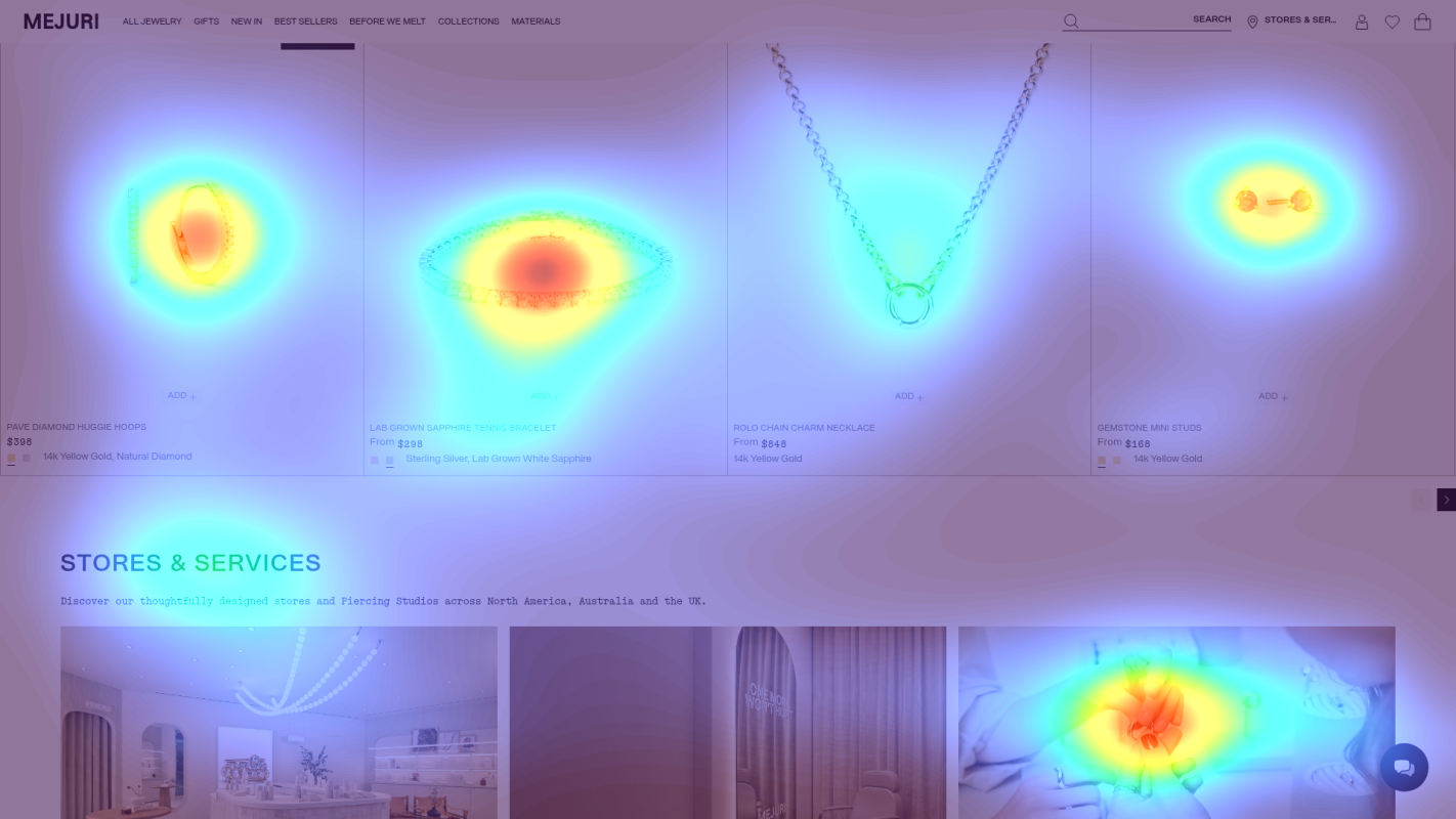 Attention heatmap section 3