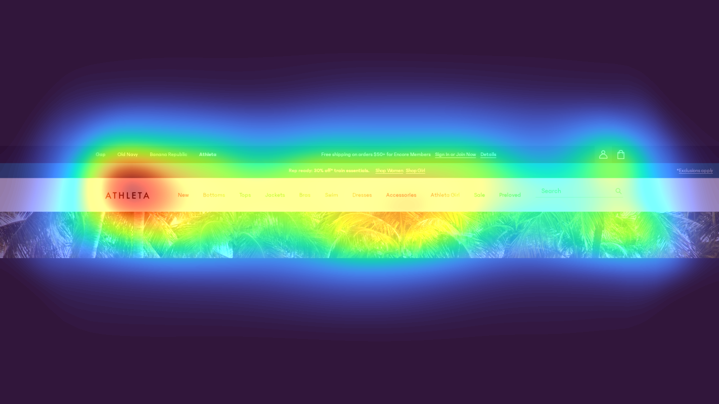 Attention heatmap section 1