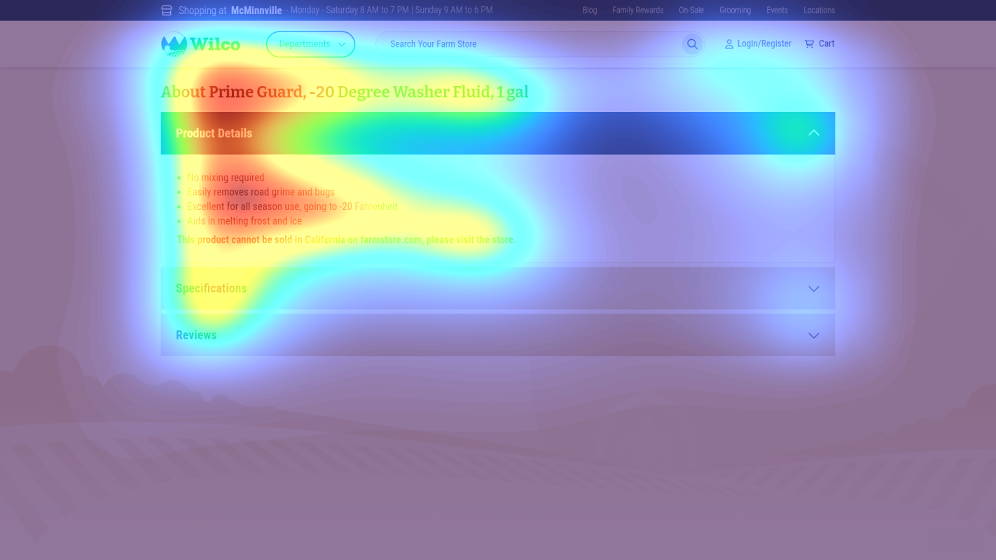 Attention heatmap section 2