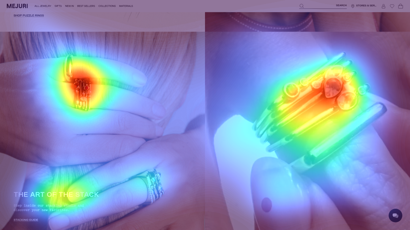 Attention heatmap section 2