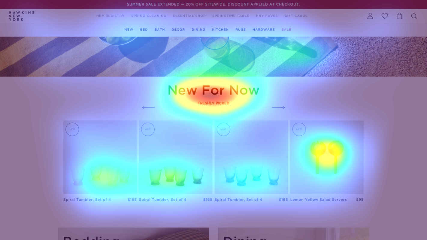 Attention heatmap section 2