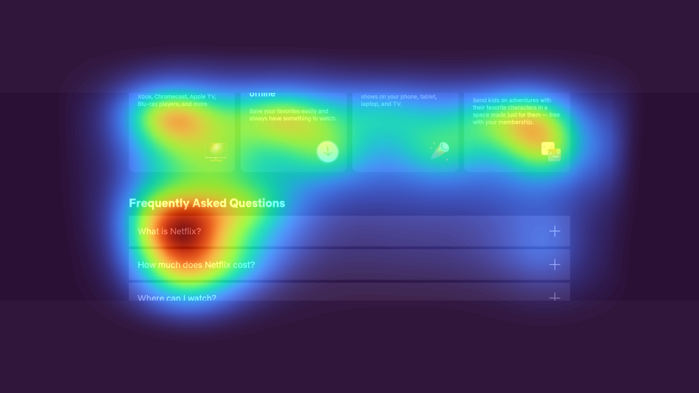Attention heatmap section 2