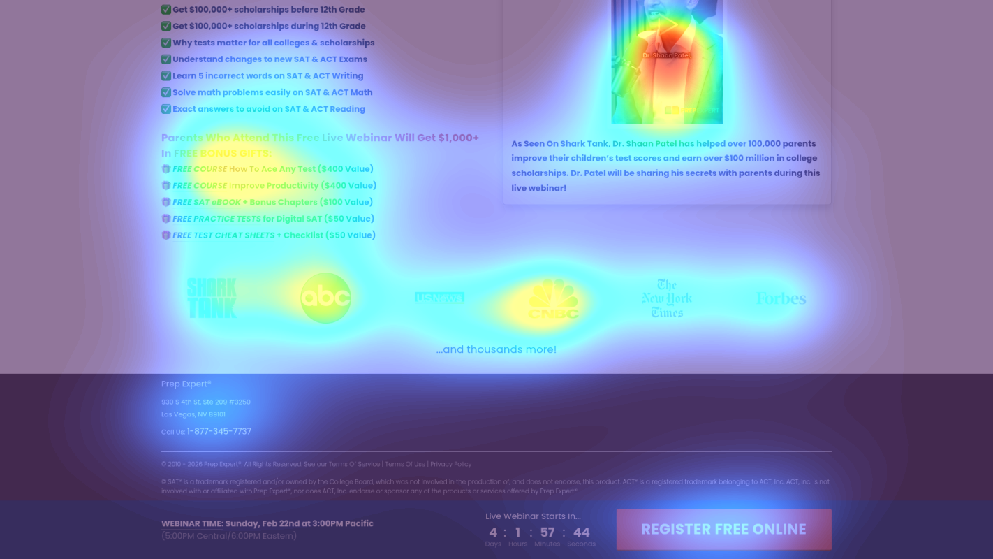 Attention heatmap section 2
