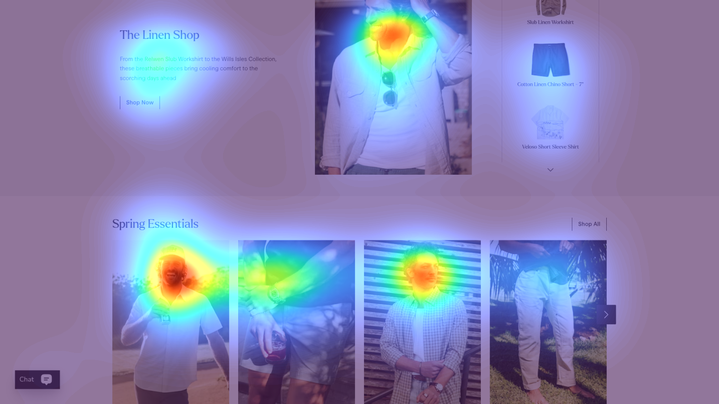 Attention heatmap section 3