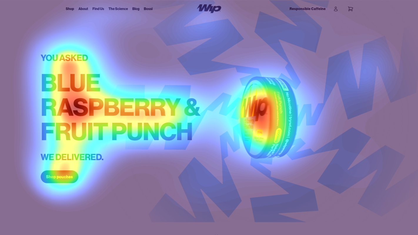Attention heatmap section 1