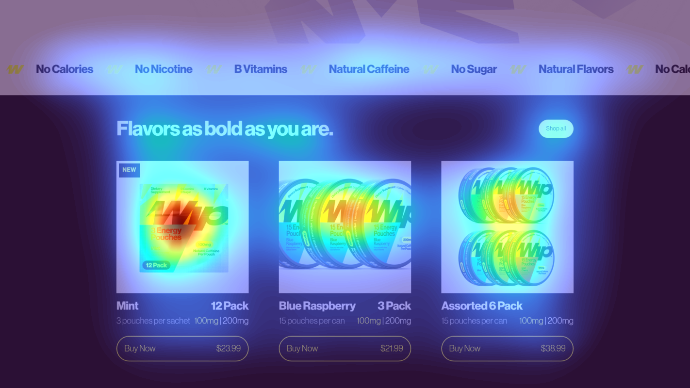 Attention heatmap section 2
