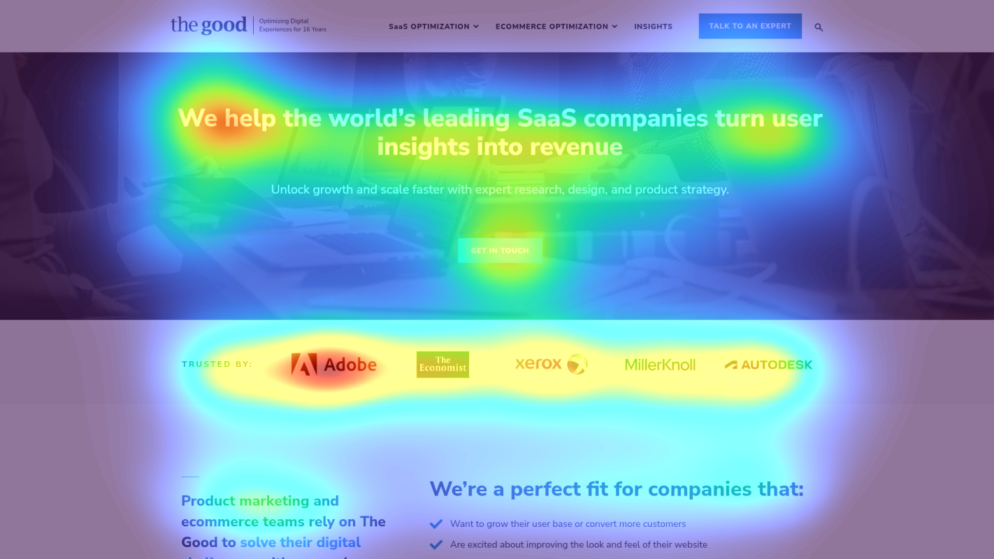 Attention heatmap section 1