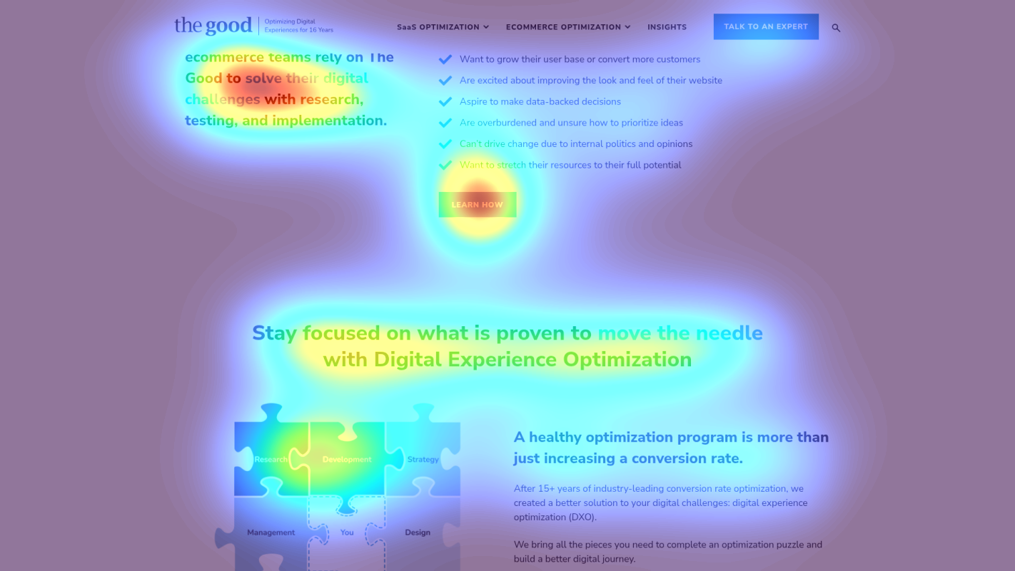 Attention heatmap section 2