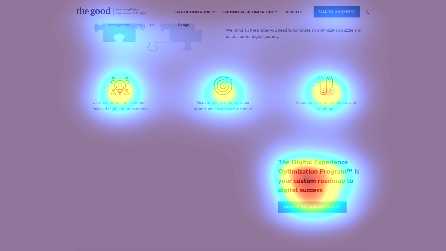 Attention heatmap section 3