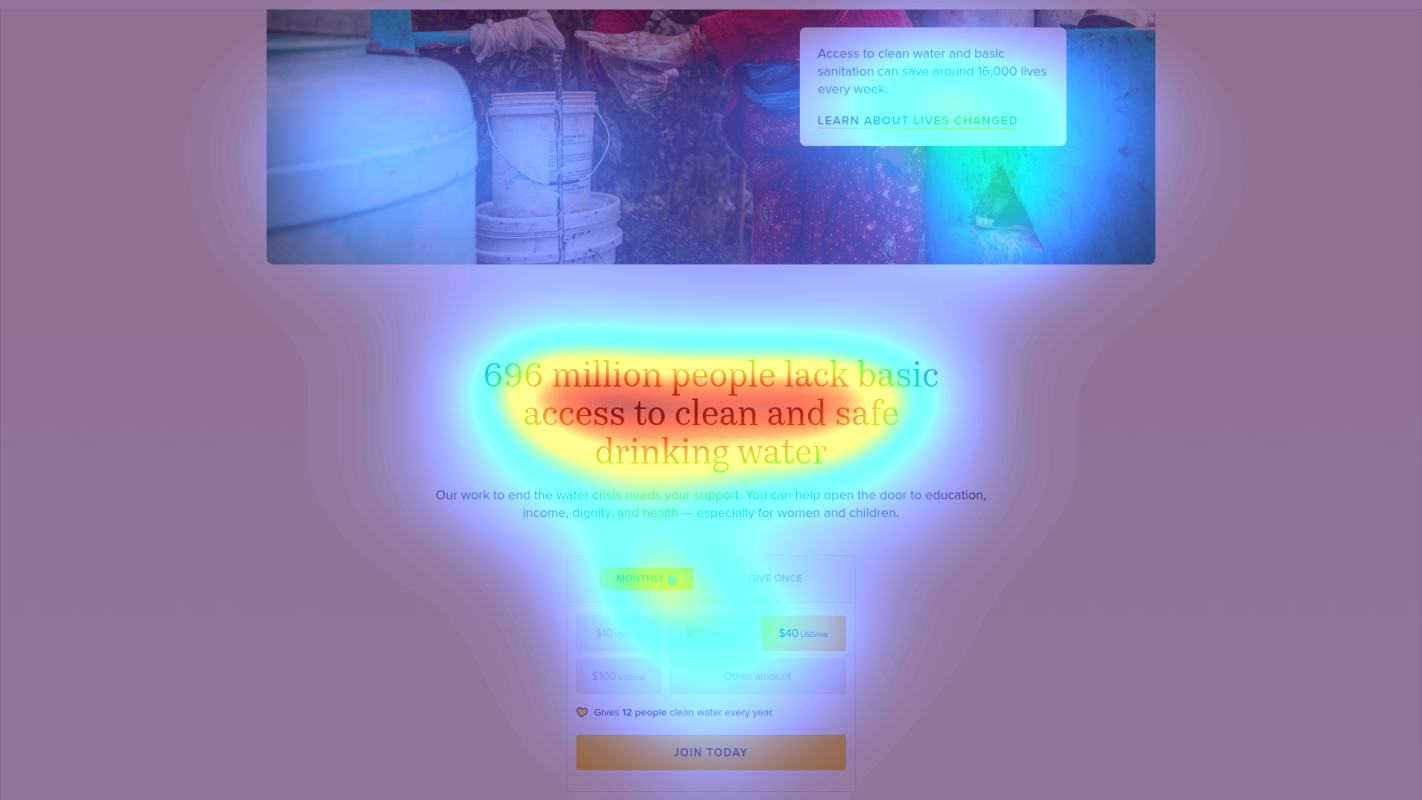 Attention heatmap section 3