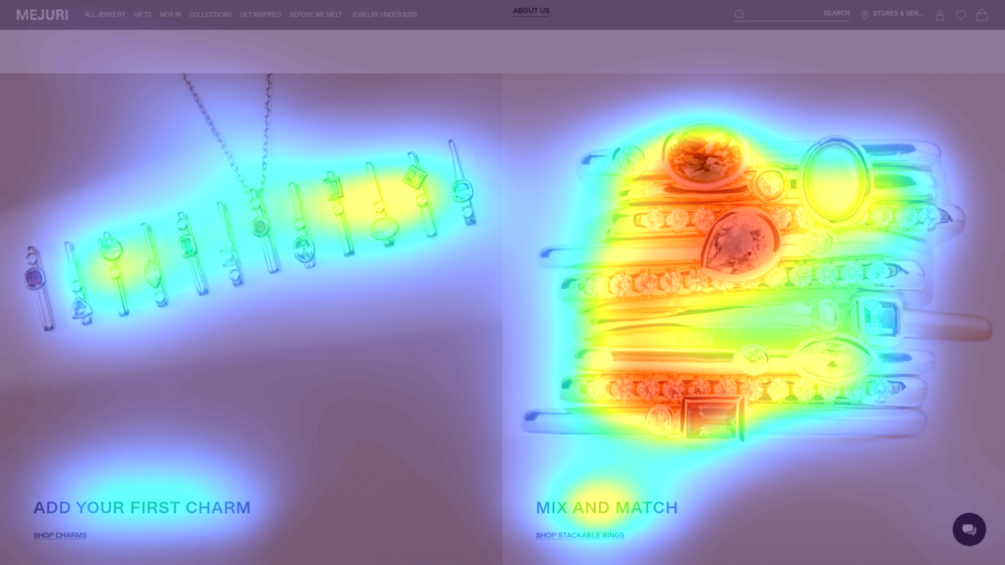 Attention heatmap section 3