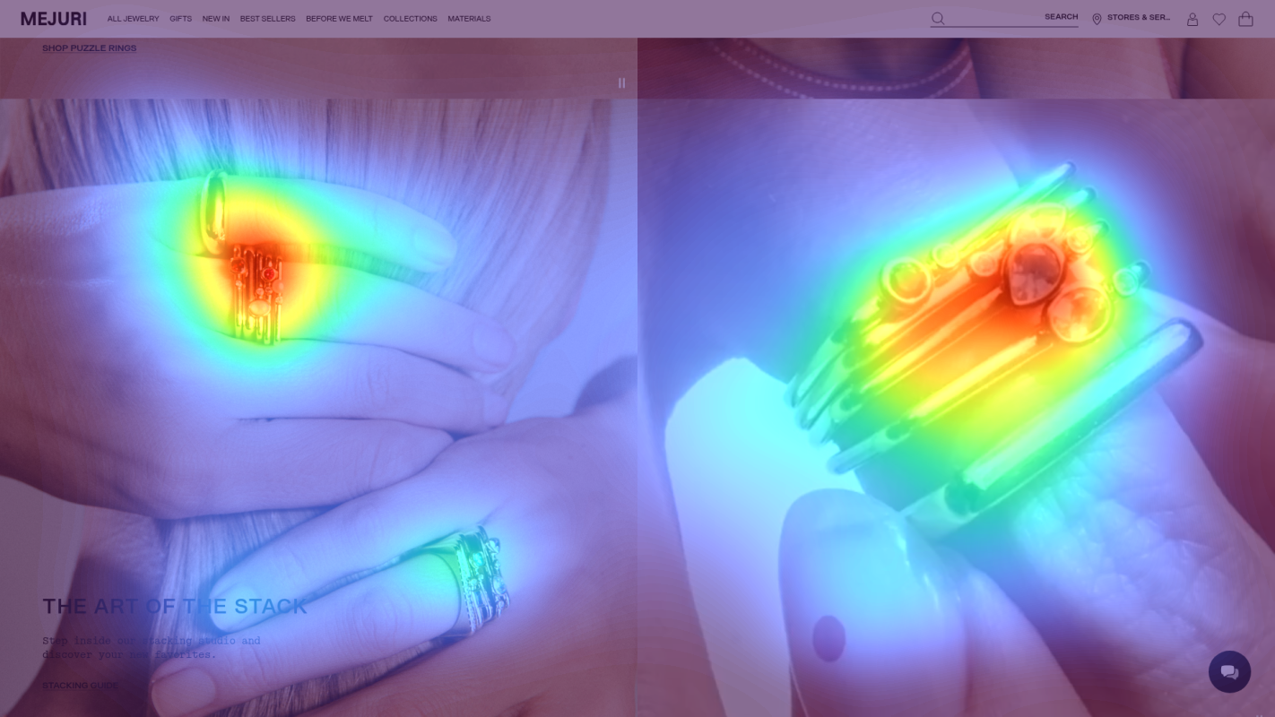 Attention heatmap section 2