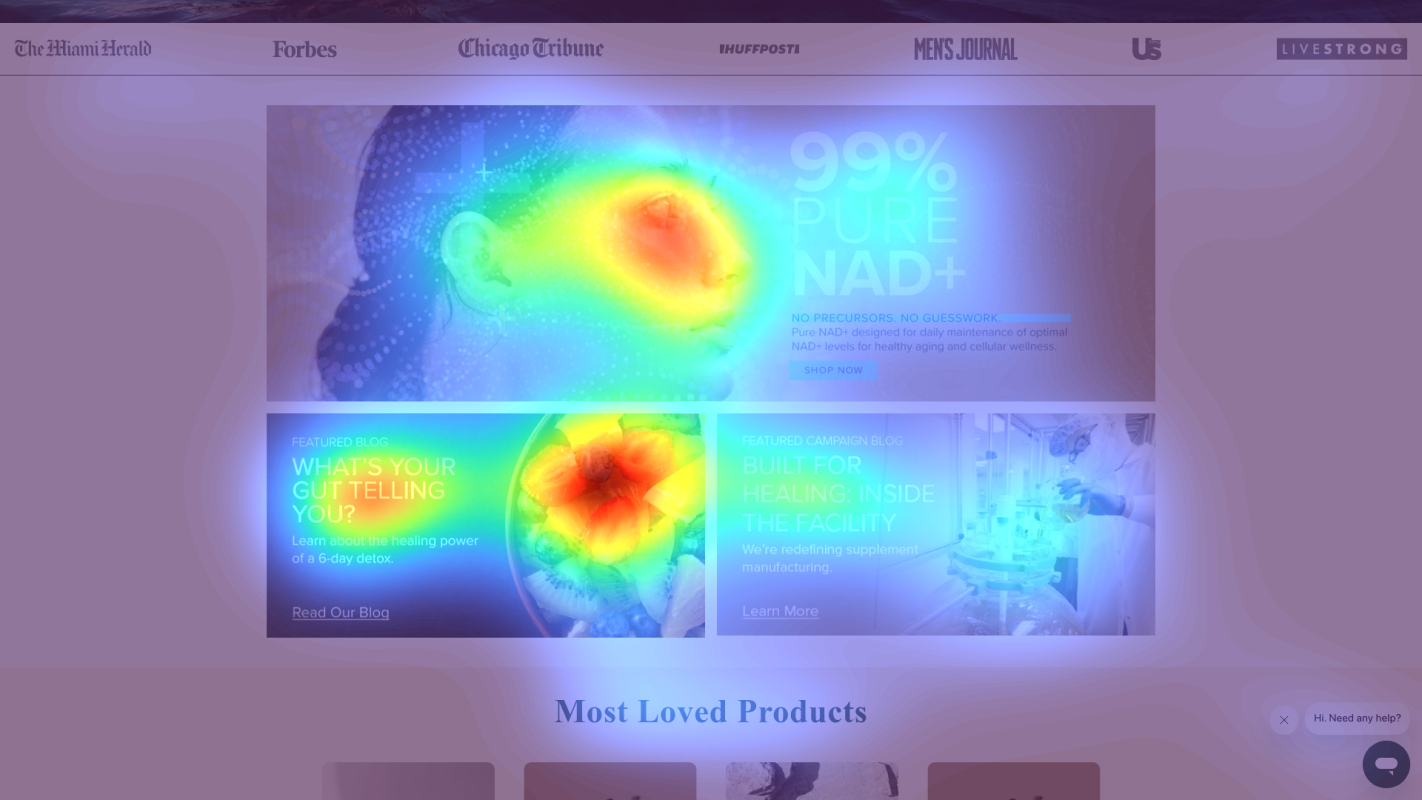 Attention heatmap section 2