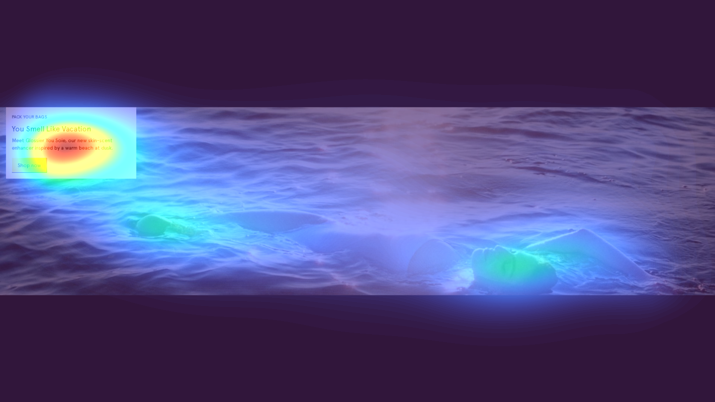 Attention heatmap section 1