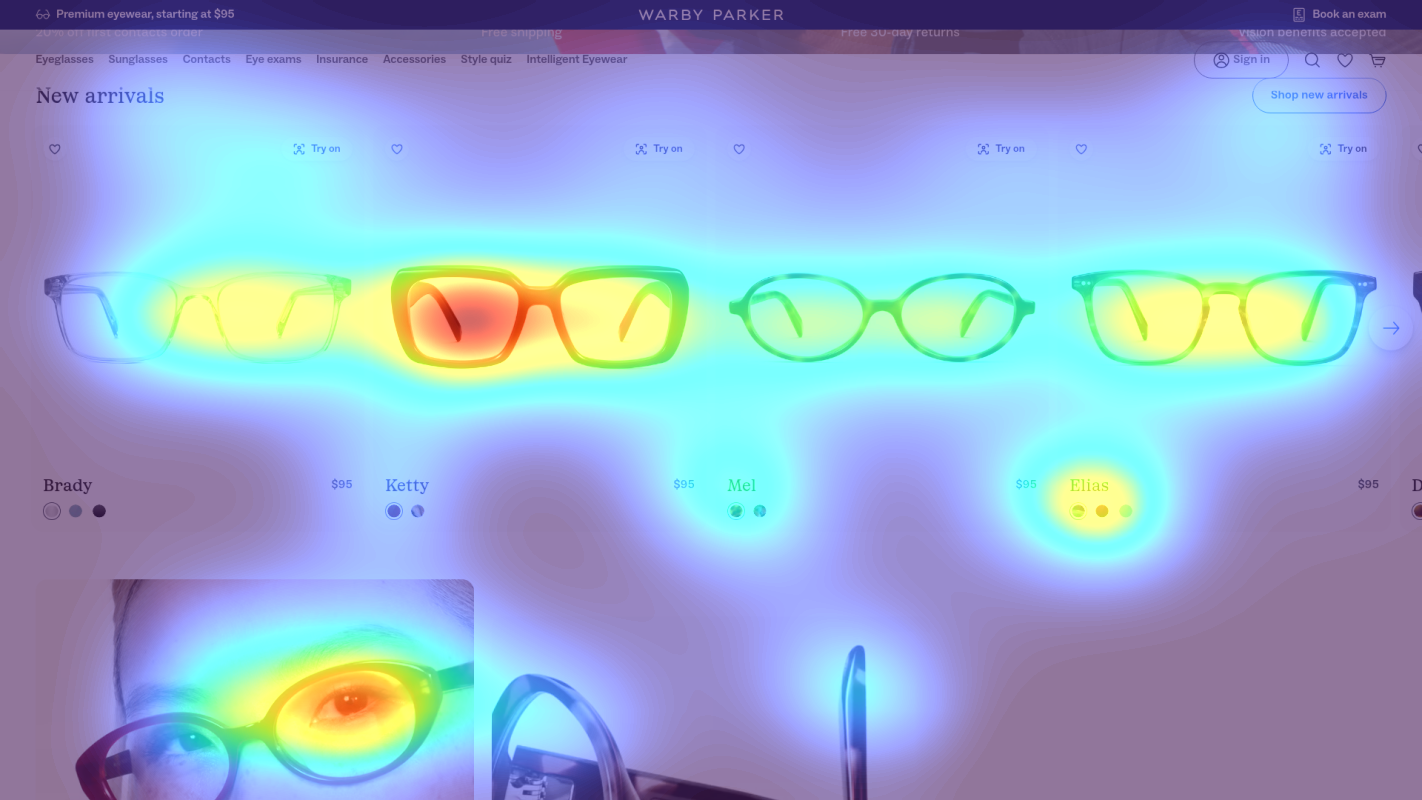 Attention heatmap section 2