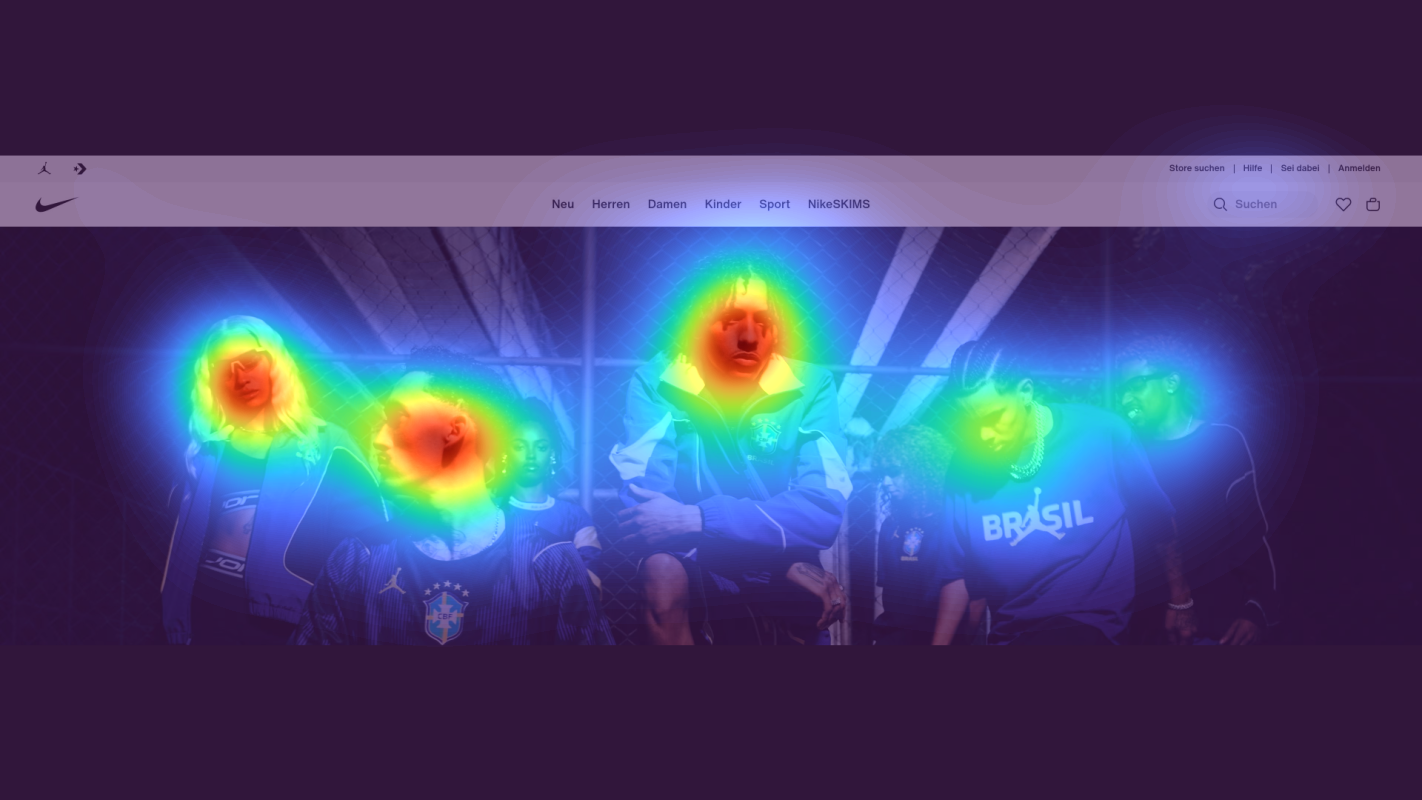 Attention heatmap section 1