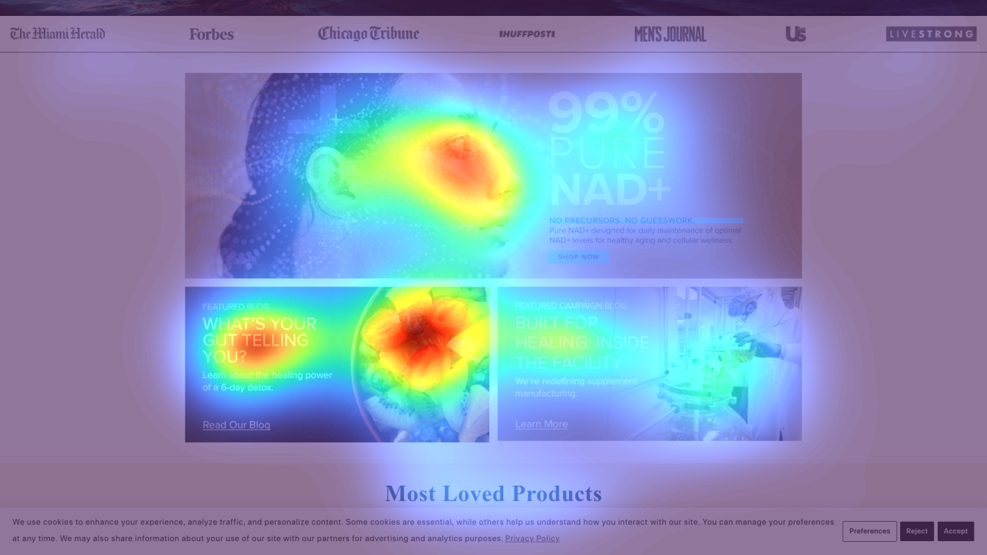 Attention heatmap section 2