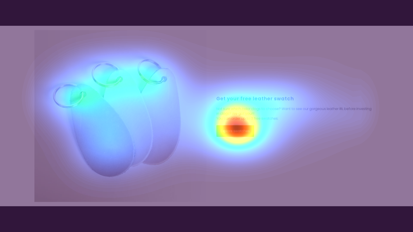 Attention heatmap section 3