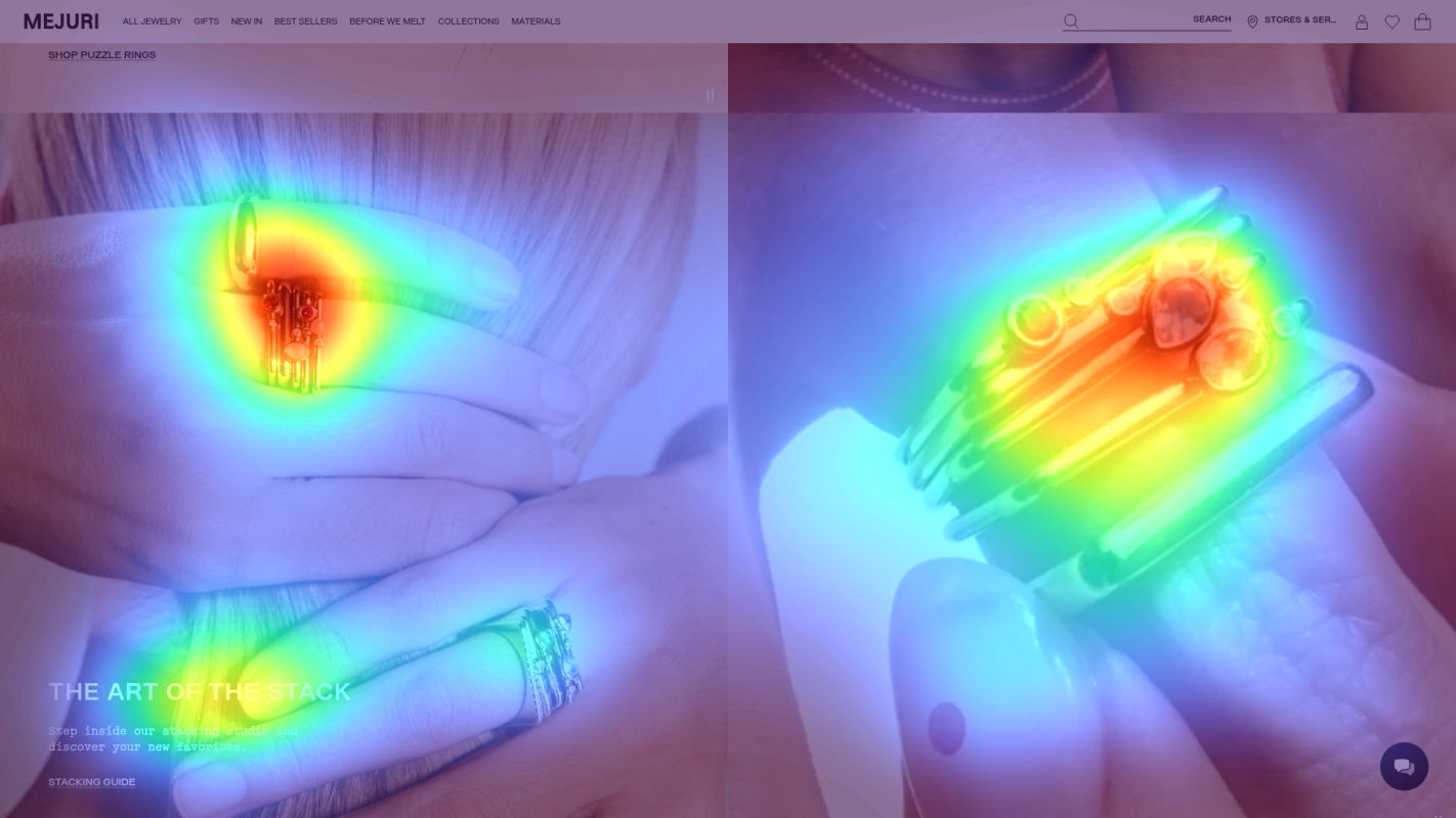Attention heatmap section 2