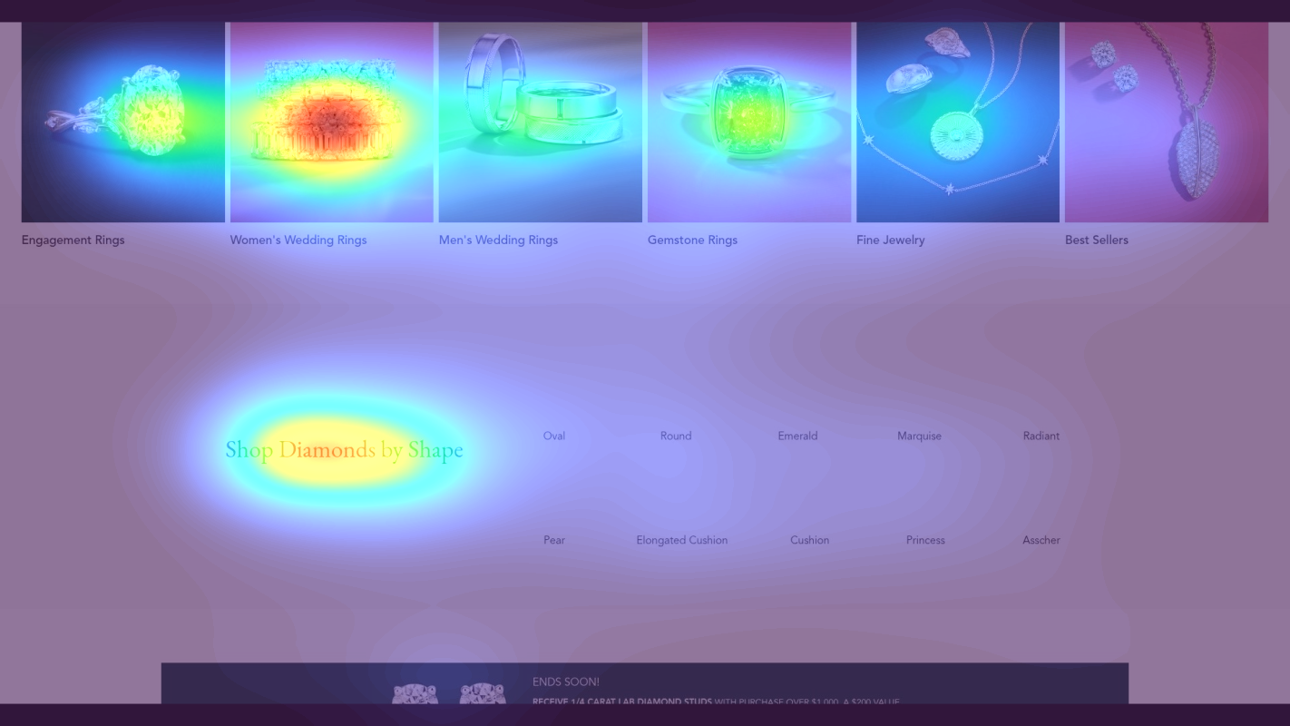 Attention heatmap section 1