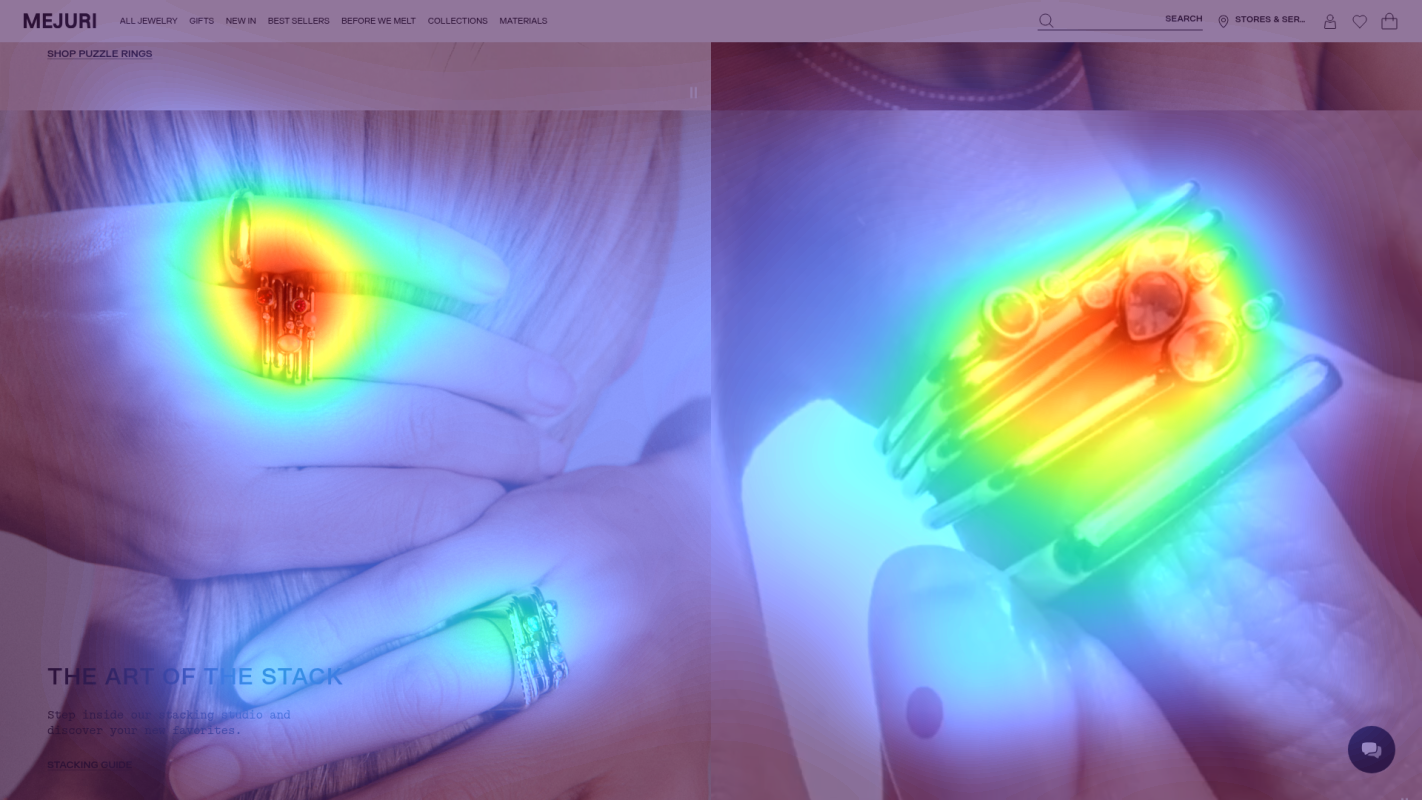 Attention heatmap section 2