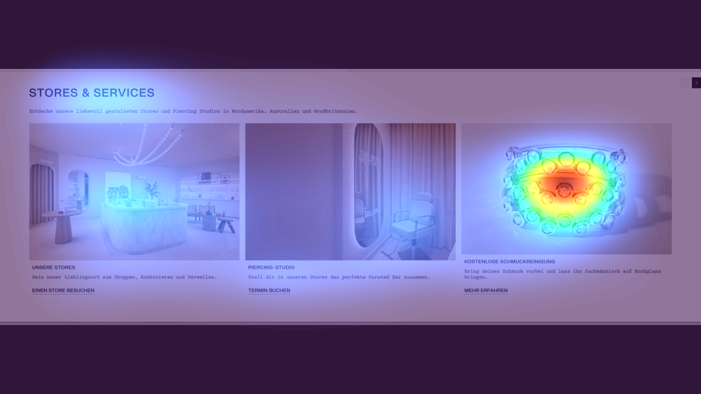 Attention heatmap section 3